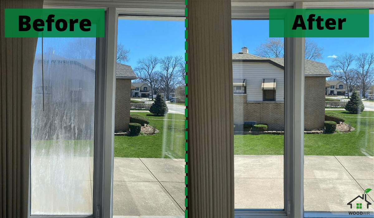 Window fogging repair