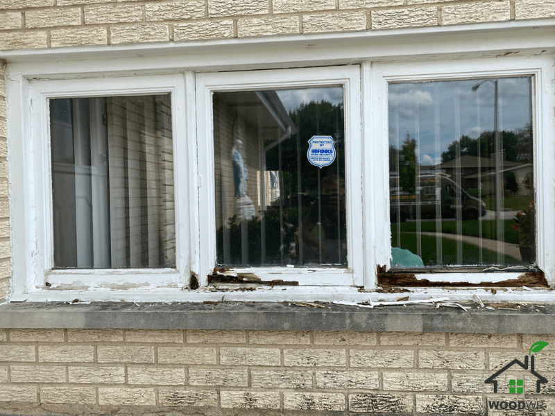 rotten window repair